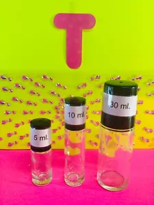"T" 10 ml Roll on Bottles, FREE SHIPPING, Premium Quality Oils - Picture 1 of 3
