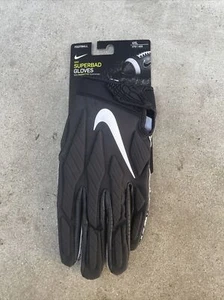 Nike Superbad Magnigrip Football Gloves Adult Unisex Size 4X-Large Black/White - Picture 1 of 3