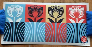 Shepard Fairey While Supplies Last 2022 Screen Print xx/500 Signed - Picture 1 of 4