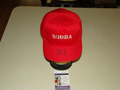 Bubba Watson Hand Signed Red Bubba Hat JSA #Q51451 Golf Autograph Cap Signature - Image 1 of 4
