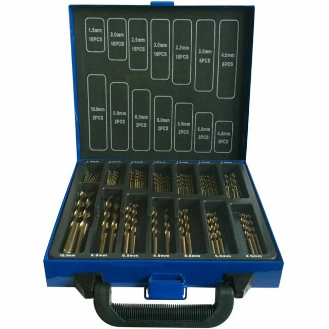 Cobalt Drill Bit Set for Stainless Steel INOX 5 M35 Metal Hss-co 99 Cobalt Bits