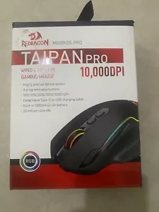 Redragon Taipan Pro M810 Wireless Gaming Mouse, 10000 DPI Wired/Wireless - Picture 1 of 4