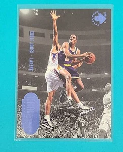 1996-97 Upper Deck UD3 #54 Eddie Jones Los Angeles Lakers BASKETBALL Card R9 - Picture 1 of 2
