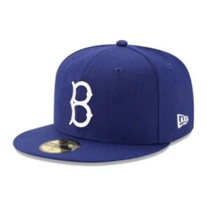 Brooklyn Dodgers MLB Authentic New Era Cooperstown 59FIFTY Fitted Cap 5950 - Picture 1 of 3