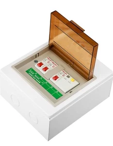 Jadeshay Consumer Unit 2 Way Garage Caravan Circuit Breaker 0A 30mA RCD 2MCB... - Picture 1 of 8