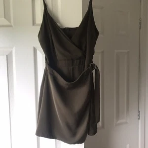 Khaki Playsuit Missguided Size 8 - Picture 1 of 3