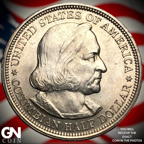 1892 Columbian Expo Commemorative Half Dollar Q5333 Cover