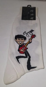 DAVCO The Beatles Caricatures Socks George Harrison John Lennon Paul Ringo NWT - Picture 1 of 3