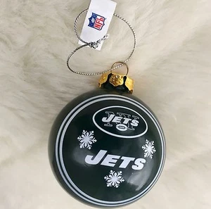 New York Jets Christmas Tree Ball Sports #1158 - Picture 1 of 1