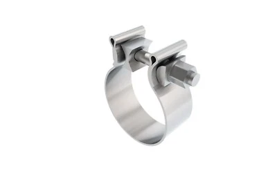 Borla 2.75" T-304 Stainless Steel AccuSeal Single Bolt Band Clamp - Image 1 of 4