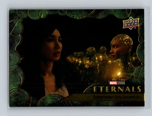 2023 Upper Deck Marvel Eternals Green Parallel TODO MUERE EXCEPTO NOSOTROS #15 - Imagen 1 de 2