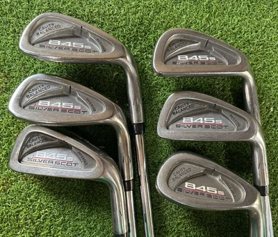 Tommy Armour 845 S Silver Scot Iron Set 5-SW /6 Clubs/ Nice Grips RH Steel Shaft - Image 1 of 4