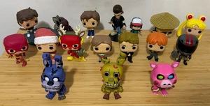 Funko Pop! Loose Toy Figure LOT Stranger Things 5 Nights Freddys DC Super Hero - Picture 1 of 17