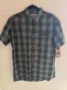 Neu mit Etikett Urban Pipeline kariertes kurzärmliges Freizeithemd mit Knopfleiste L Herren - Bild 1 von 9