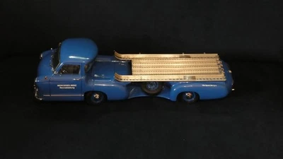 CMC 1:18 Renntransporter Mercedes-Benz 1954 Blaues Wunder Metallmodell LKW - Bild 1 von 4