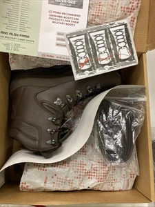 NEW SIZE 9 M GORETEX BRITISH ARMY ITURRI COLD WET WEATHER BOOTS BROWN EU 43 - Picture 1 of 4