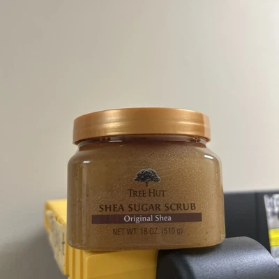 Tree Hut ORIGINAL Shea Sugar Scrub 18oz Organic Butter Rare Discontinued NEW - Image 1 of 4