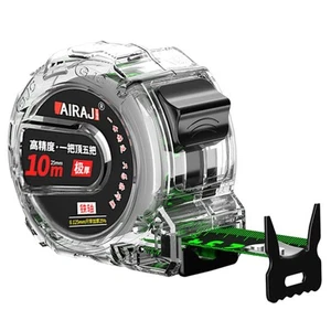 Clear Carpenter Measuring Tape Fluorescent Double Sided Measuring Tape Anti Drop - Picture 1 of 11