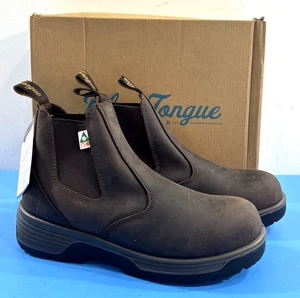 NEU IM KARTON 9 R HERREN REDBACK BLAUE ZUNGE FALLBROOK ZUSAMMENGESETZTE ZEHE STIEFEL BTCF ZIGARRENBRAUN - Bild 1 von 7