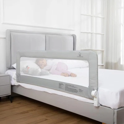 Paquete de 1 rieles de cama ComfyBumpy para niños pequeños 55,5 L x 19,5 H | rieles de cama para niños pequeños Foto 1 de 4