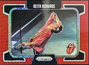2024 The Rolling Stones Panini Keith Richards Red Mojo Prizm 57/99 #69 - Bild 1 von 3