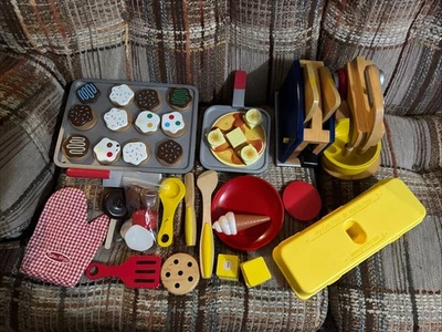 Vintage Melissa & Doug And Kidkraft Food & Cooking Utinsels - Image 1 of 4