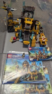 Lego Chima - Tempio del Leone Chi - 70010 pezzi e manuali INCOMPLETI, 2 minifigure - Foto 1 di 14