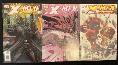 Marvel X-Men Unlimited #2-4  July-October 2004   9.0VF/NM Modern Age Comics    - Image 1 of 4