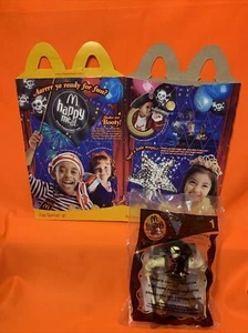 2008 Pirates of the Caribbean McDonalds Happy Meal Pirate Captain Skeleton & Box - Picture 1 of 5