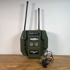 Vintage G.I. Joe Mobile Field Unit Walkie Talkie 2-Way Radio 1984 Toy Set 80s - Picture 1 of 17