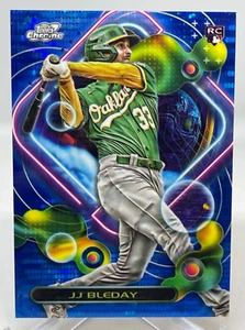 JJ Bleday 2023 Topps Cosmic Chrome Rookie Blue Moon Refractor #86/99 A's RC - Picture 1 of 3