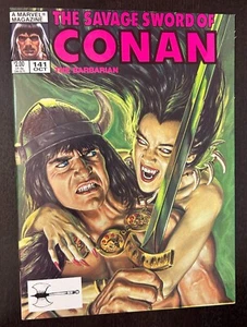 SAVAGE SWORD OF CONAN #141 (Marvel Comics 1987) -- Nuovo con scatola - (B) - Foto 1 di 1