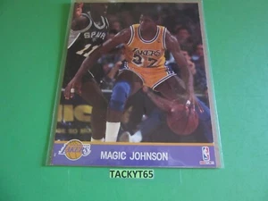 MAGIC JOHNSON NBA HOOPS 8 X 10 ACTION PHOTO - Picture 1 of 4