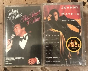 Johnny Mathis Better Together The Duet Album & This Heart Of Mine Cassette Tapes - Picture 1 of 16