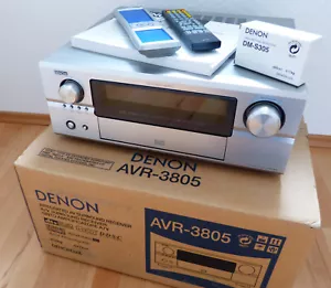 Denon AVR 3805 Hifi Heimkino Receiver Denonlink 3rd SACD Fernbedienung geprüft - Bild 1 von 11