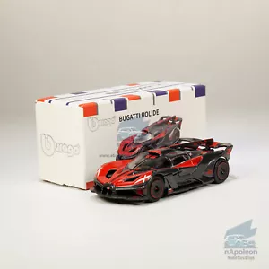 1:64 Bugatti Bólido Modelo Coche Aleación Diecast Vehículo de Juguete Niños Regalo Colección Rojo - Imagen 1 de 12