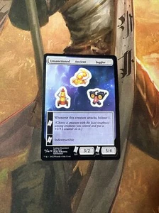 Magic The Gathering Unfinity Unsancted Ancient Juggler #13 ficha regular - Imagen 1 de 1