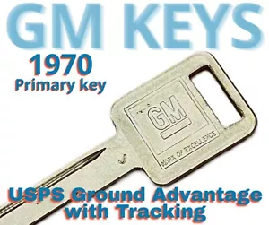 1970 GMC Chevy Pontiac Buick Cadillac Oldsmobile Cut to Code Key 8E00-9E99 - Bild 1 von 1