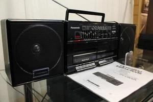 PANASONIC RX-CW42L RADIO CASSETTE RECORDER XBS BOOMBOX GHETTOBLASTER + BLUETOOTH - Bild 1 von 20