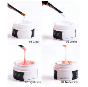 Extension Nail Gel 15ml Builder Gel Nail Art Carving Non Stick UV C - Picture 1 of 9