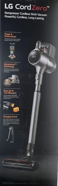 LG A925KSM Stick Vacuum - Matte Silver