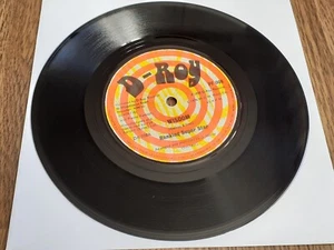 RANKING SUPER STAR - WISDOM 7" UK 1978 D-ROY RECORDS - Picture 1 of 4