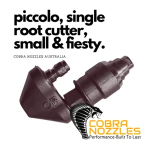 NEW - 1/4'' Cobra Piccolo Root Cutter - From 15LPM / 3.9GPM TO 20LPM / 5.2GPM - Picture 1 of 1
