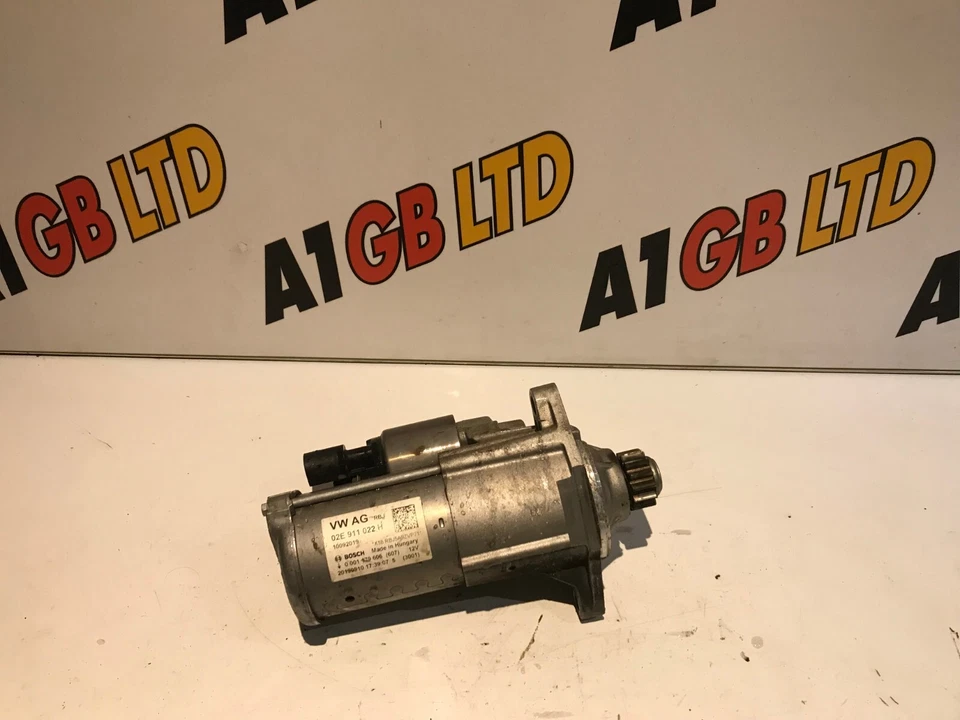GENUINE 16-19 SEAT LEON CUPRA GOLF R AUDI S3 2.0 STARTER MOTOR 02E911022H — 第 1/1 张图片