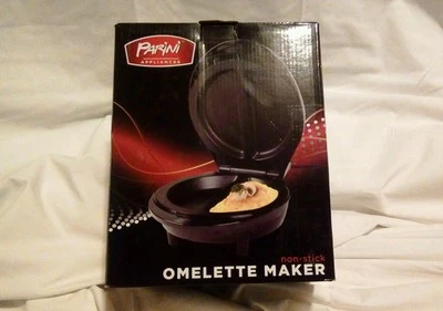 Parini Appliances Non-Stick Omelette Maker-Black New In Box - Image 1 of 4