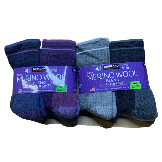 Kirkland Signature Ladies' Trail Socks Extra Fine Merino Wool