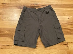 BSA Boy Scouts America Boys Youth Large Fits 30 x 9 Shorts Green Uniform Cargo - Picture 1 of 11