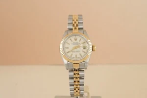 Rolex Lady Datejust 26mm White Anniversary Dial Box Papers 1989 Ref:69173 - Picture 1 of 5
