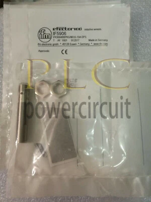 IFM IF5906 Inductive Proximity Switch Sensor 10-30VDC 700Hz New 1PCS - Image 1 of 4