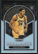 2023-24 Panini Prizm Draft Picks Brilliance Silver Kris Murray RC #13